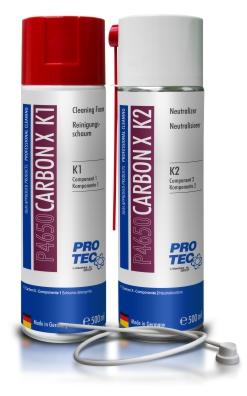 PRO-TEC CARBON X K1 + K2 - Dekarbonizácia motora K1 500ML + K2 500ML
