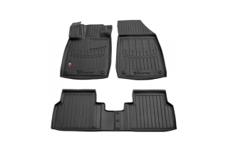 Gumové 3D koberce (TPE), VW, SKODA, (2020-) Stingray (Vzor pruhy)