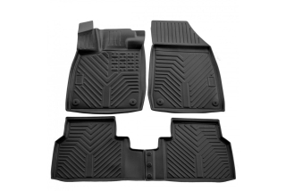 Gumové 3D koberce (TPE), VW, SKODA, (2020-) Stingray (Vzor vlnka)