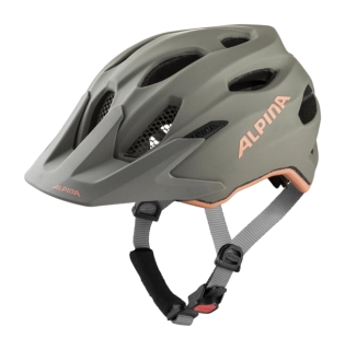 ALPINA Carapax JR Flash cyklistická prilba moon-grey-peach mat